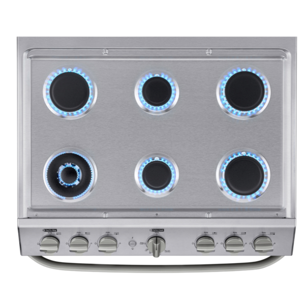 Estufa de Gas de 30 pulgadas Mabe EMH7612DSS0. - Image 5